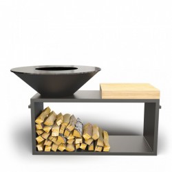 Мангал ТМ AHOS, PRO -  Черное термостойкое покрытие