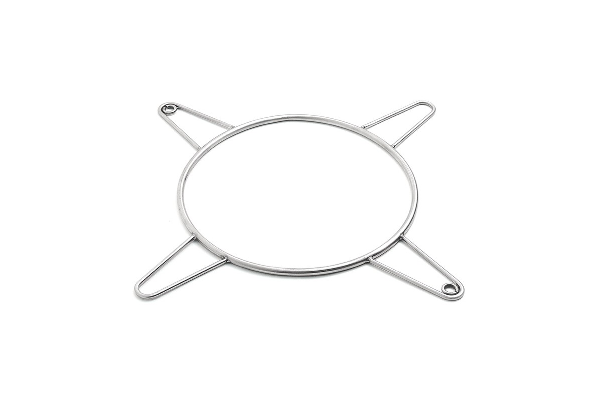 Комплект из камня, чугунной решетки и системы из нержавеющей стали для керамических грилей 47 см GRILLI 006035