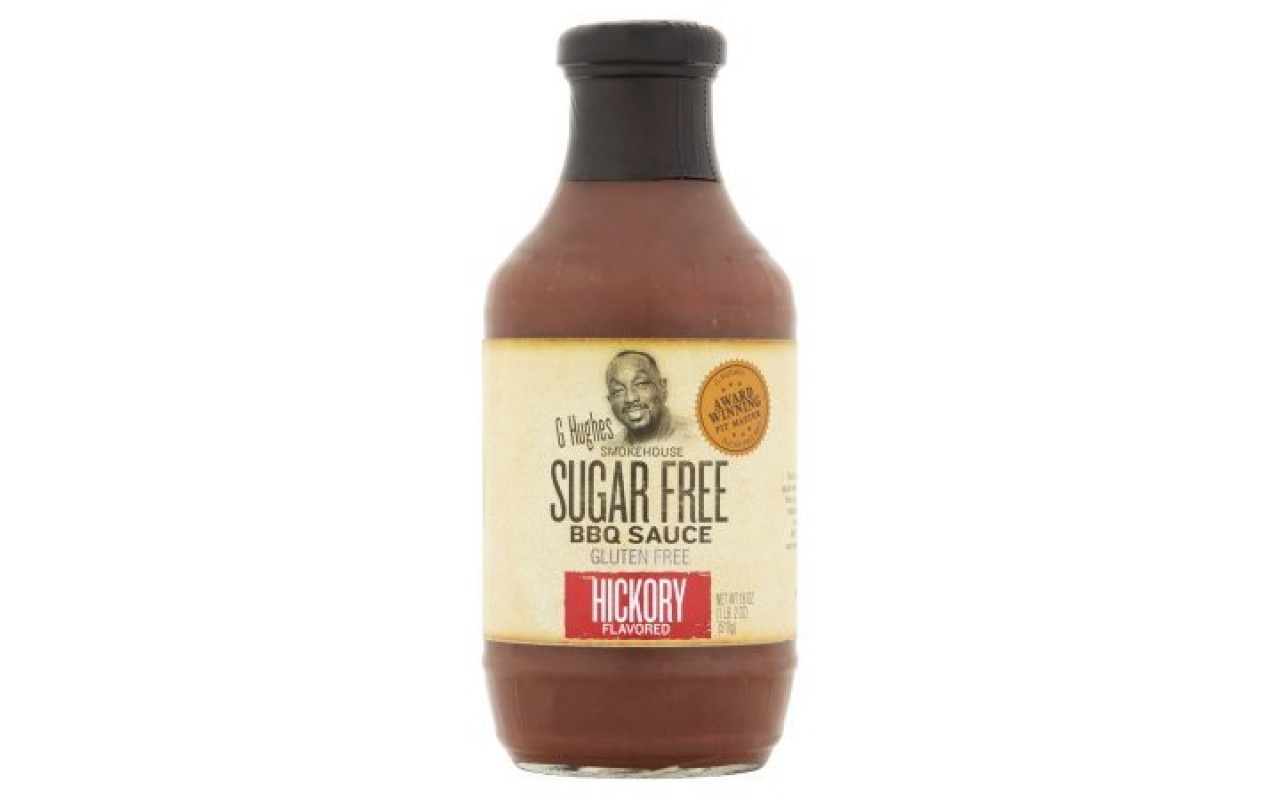 Барбекю соус G Hughes Smokehouse Sugar Free BBQ Sauce 500мл Hickory (Гикори, ореховый)