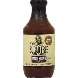 Барбекю соус G Hughes Smokehouse Sugar Free BBQ Sauce 500мл Maple Brown (клен)