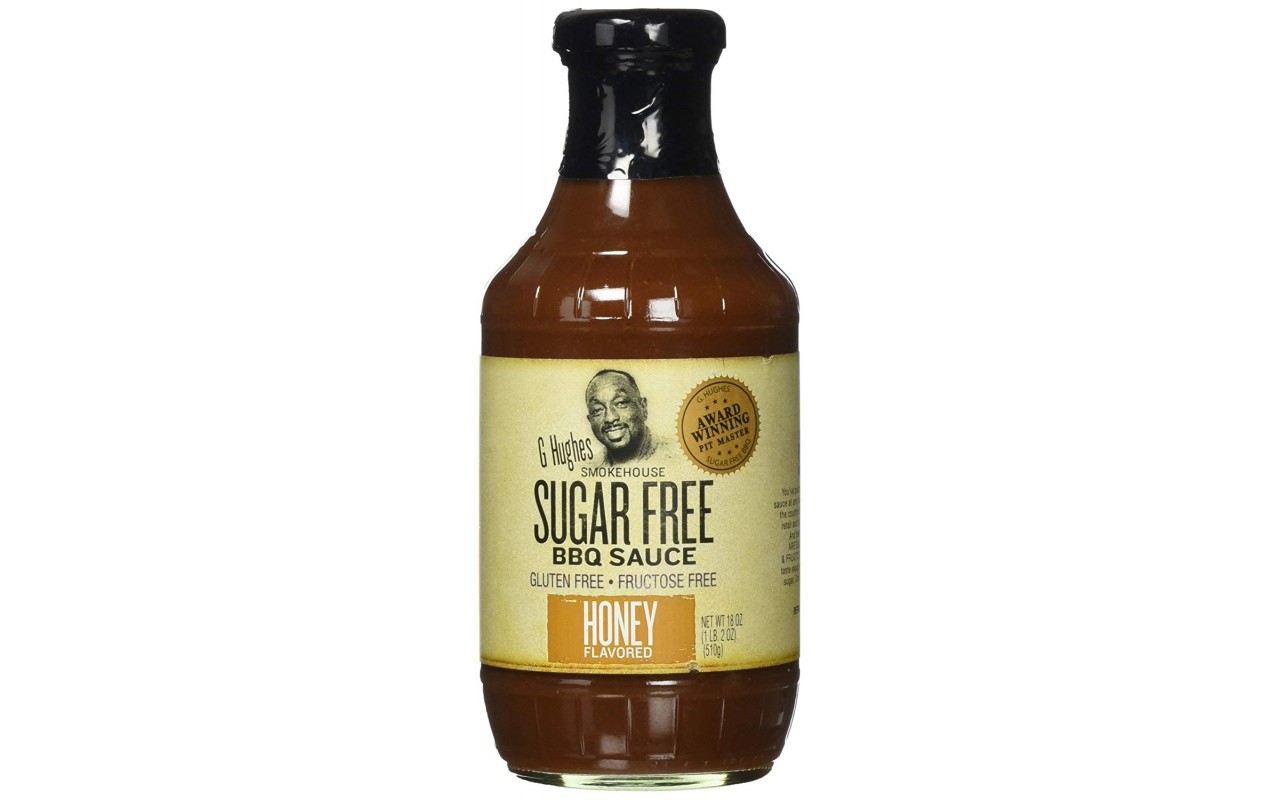 Барбекю соус G Hughes Smokehouse Sugar Free BBQ Sauce 500мл Honey (медовий)
