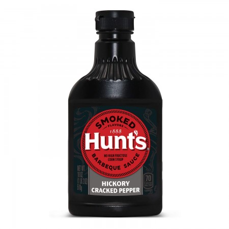 Барбекю соус Hunt''s Barbeque Sauce Classic Hickory Cracked Black Pepper (Гикори, черный перец)