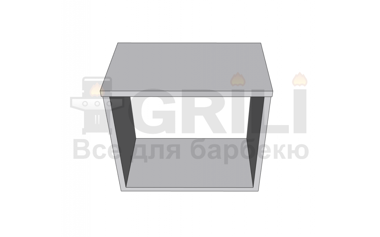 Бетонна барна стійка відкритого типу