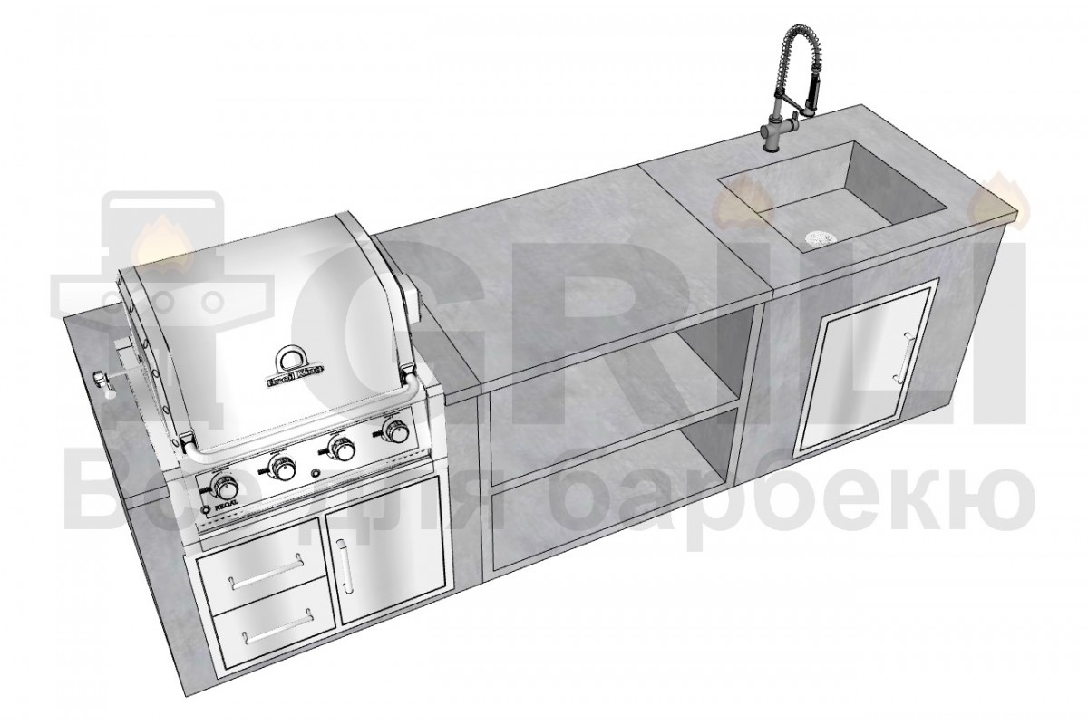 Гриль-Зона (3,00 п. м.)