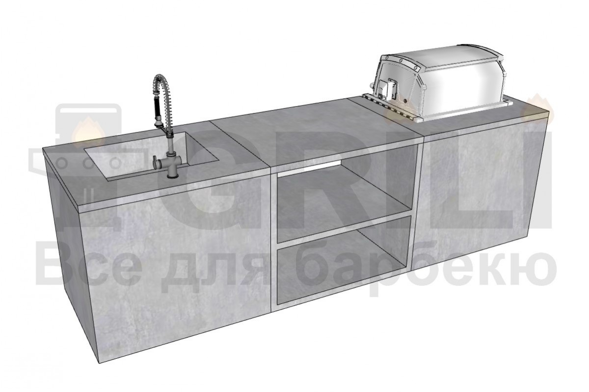 Гриль-Зона (3,00 п. м.)