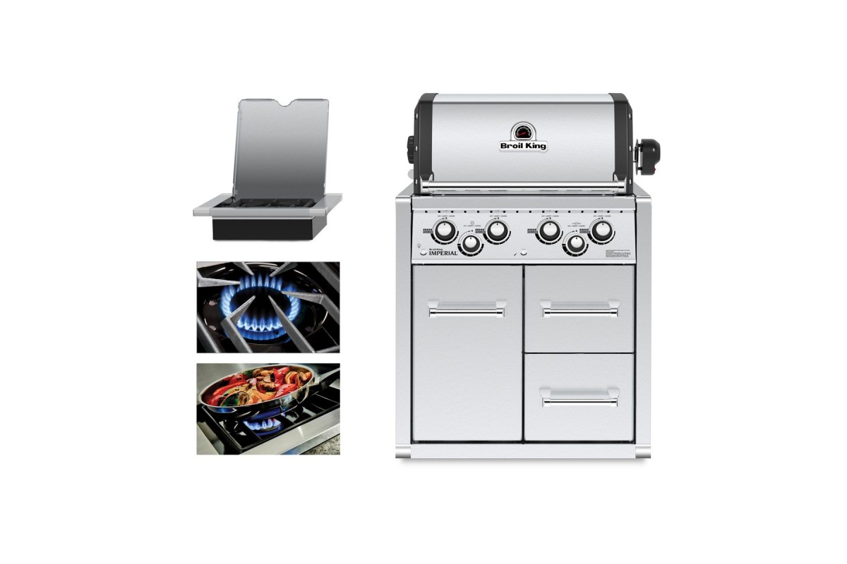 Вбудований газовий гриль Broil King Imperial 490 BIC 996483