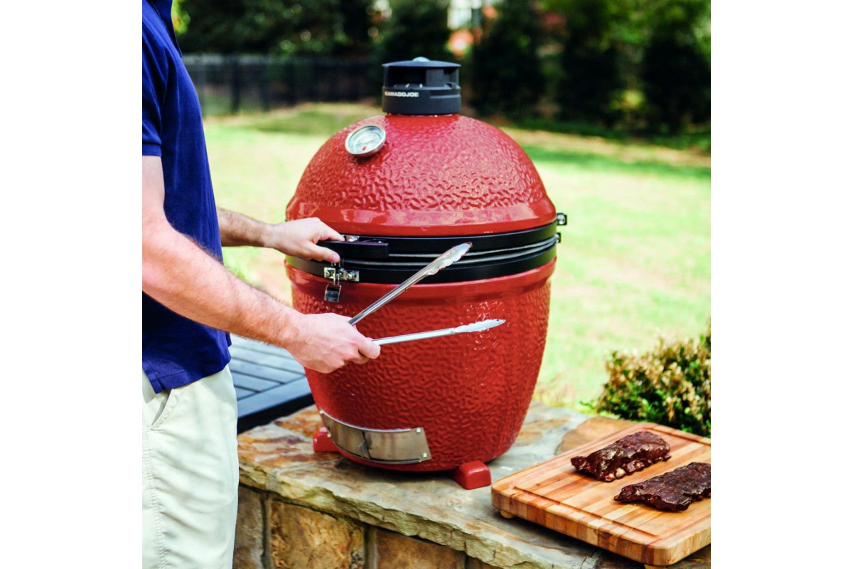 Керамический угольный гриль Classic II, Stand-alone Kamado Joe KJ23NRHC