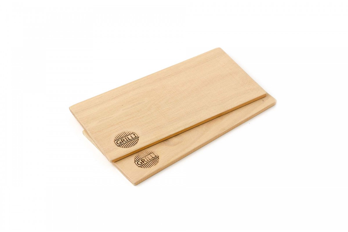 Планки для гриля з акації 30x15x0,8 см 2 шт GRILLI 777737