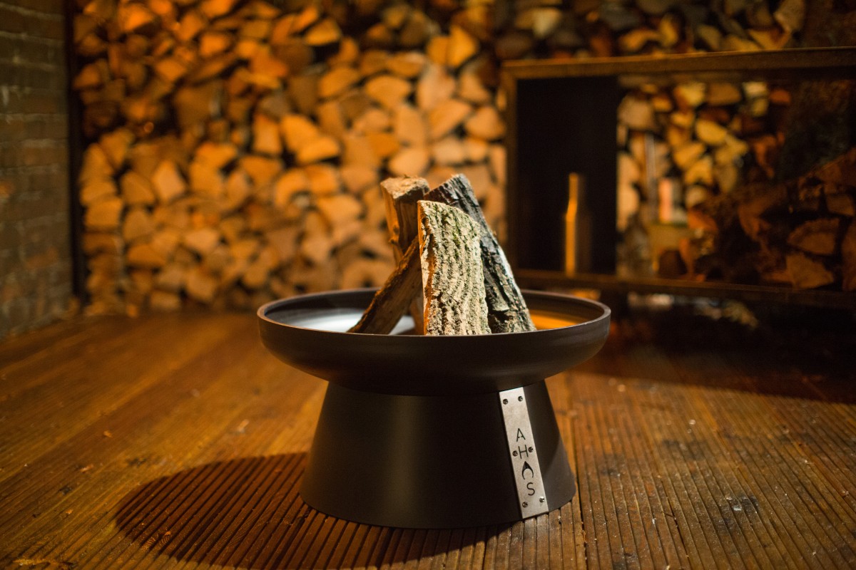 Мангал ТМ AHOS, FIRE PIT 600 - Черное термостойкое покрытие