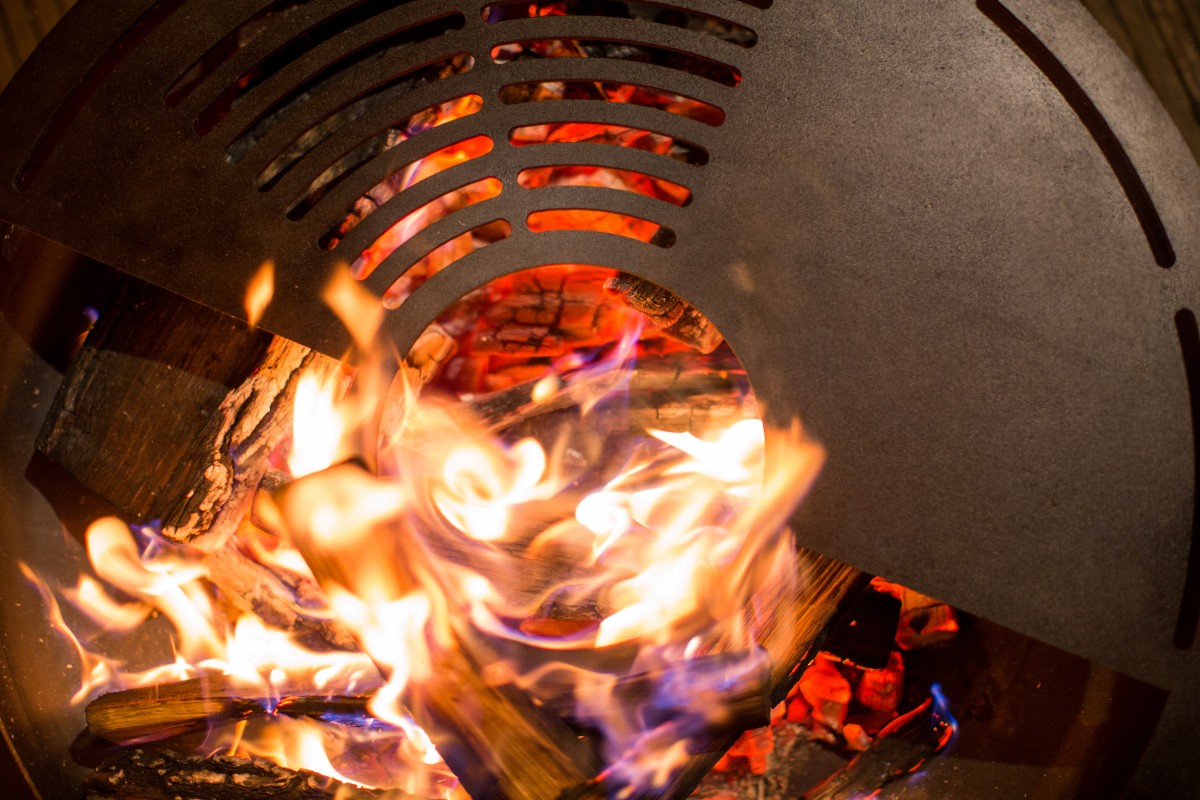 Мангал ТМ AHOS, FIRE PIT 600 - Черное термостойкое покрытие