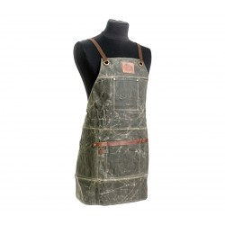 Фартук для барбекю цвет армейский зеленый GRILLI 777747