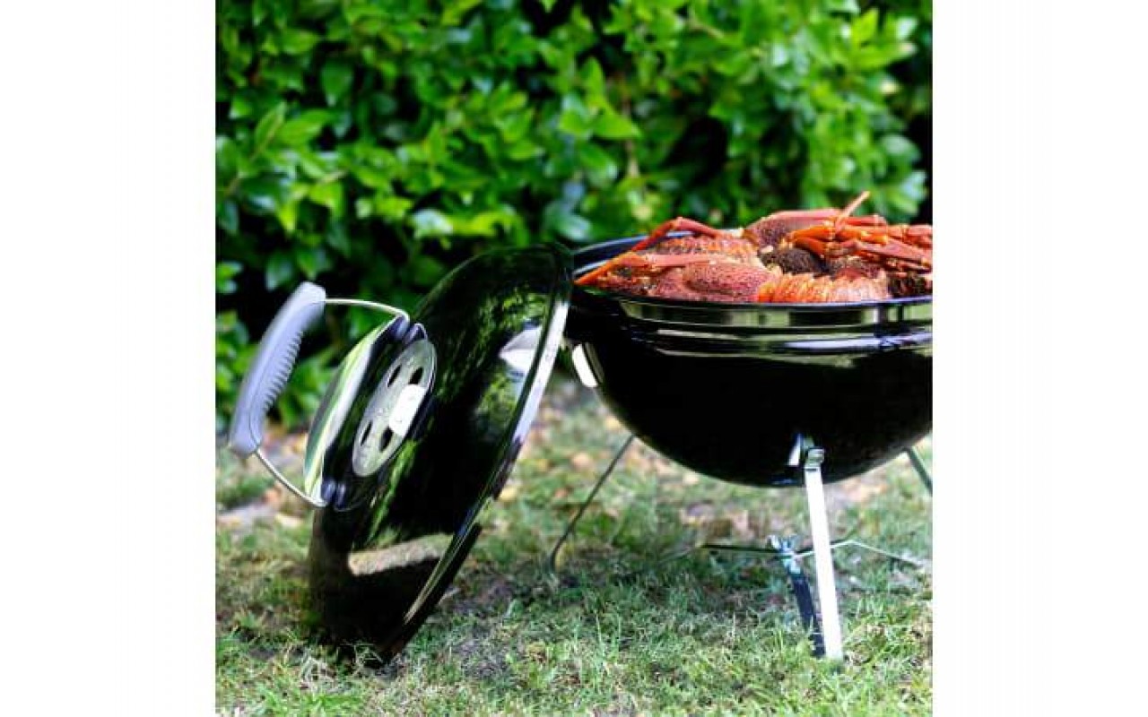 Портативный угольный гриль Weber Smokey Joe Original 37 см, черный 1111004