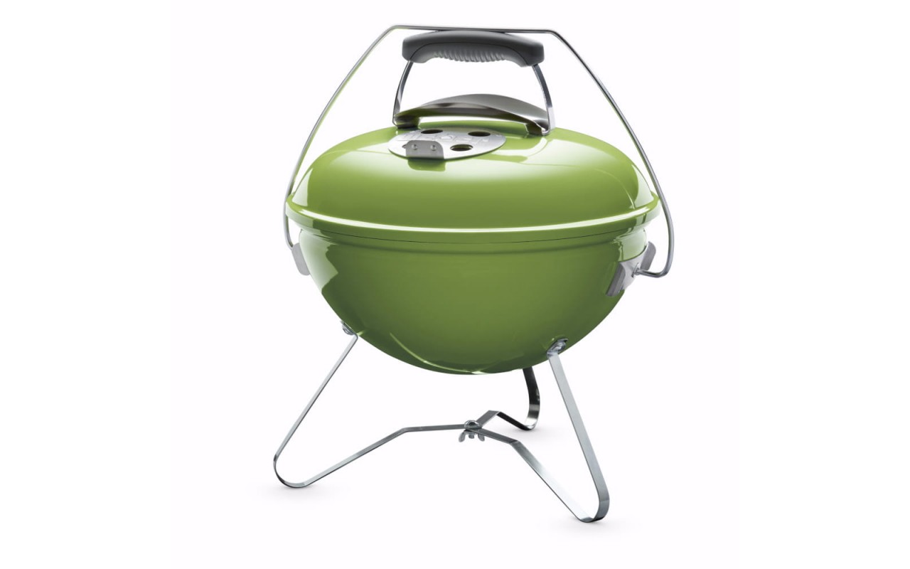 Портативний вугільний гриль Weber Smokey Joe Premium 37 см зелений 1127704