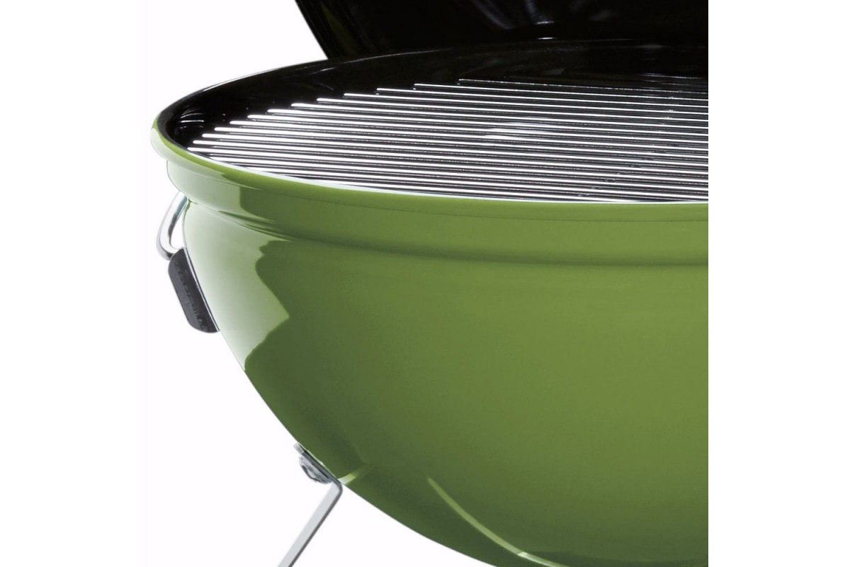 Портативний вугільний гриль Weber Smokey Joe Premium 37 см зелений 1127704