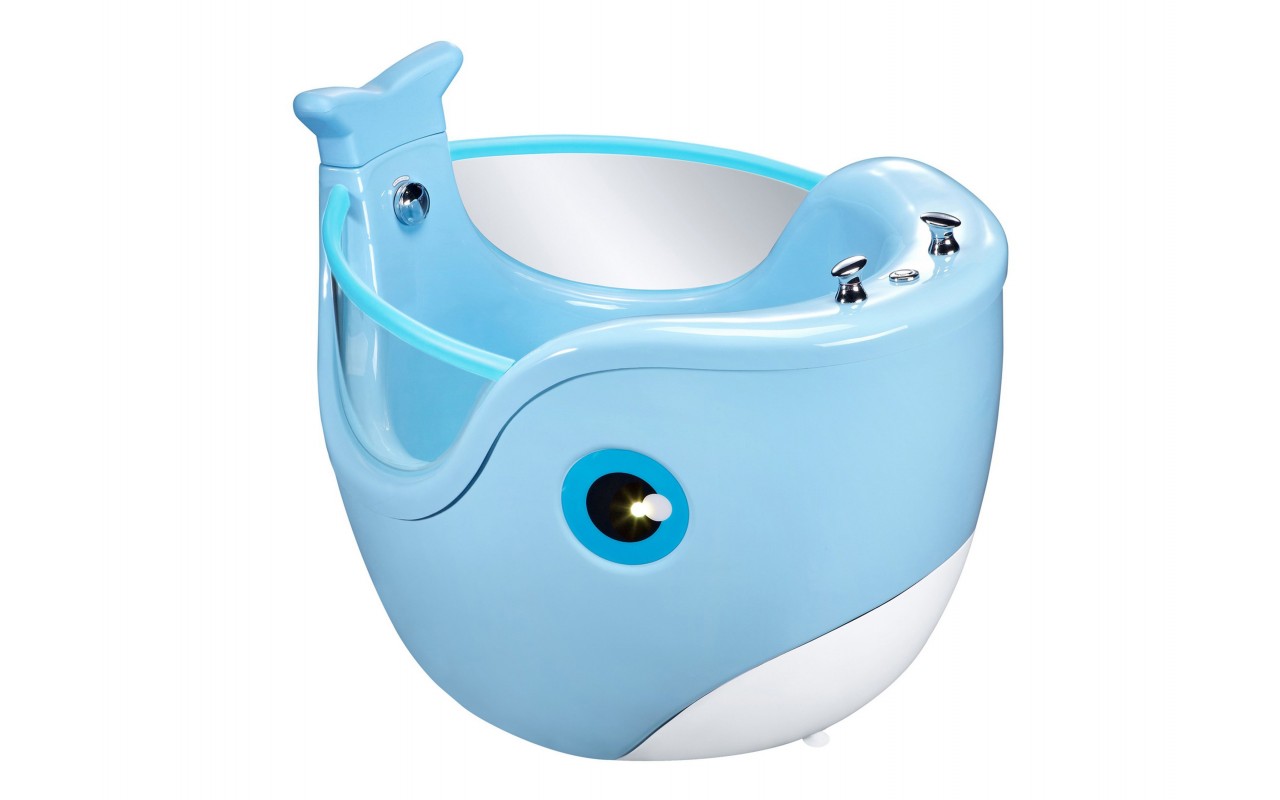 Гидромассажный СПА бассейн ТМ PASSION, Baby Whale Blue