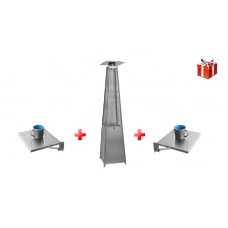 Газовый обогреватель Pyramide нерж. TM GRILLI 77577