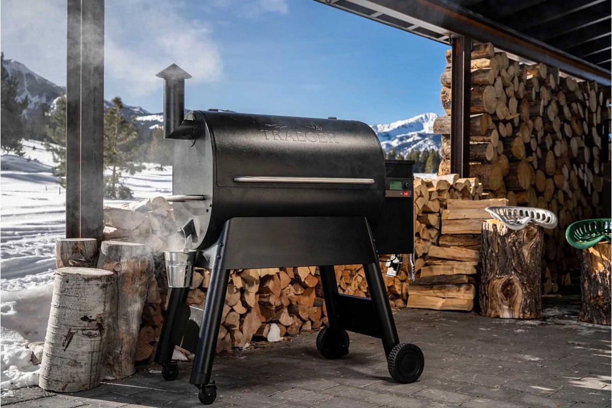 Пеллетный гриль Traeger PRO D2 780, черный TFB78GLEC