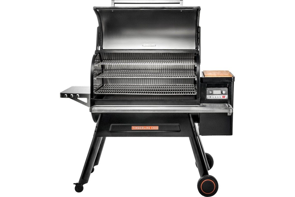Пеллетный гриль TRAEGER TIMBERLINE D2 1300, черный