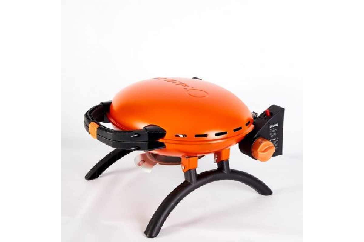 Портативный переносной газовый гриль O-GRILL 500, оранжевый