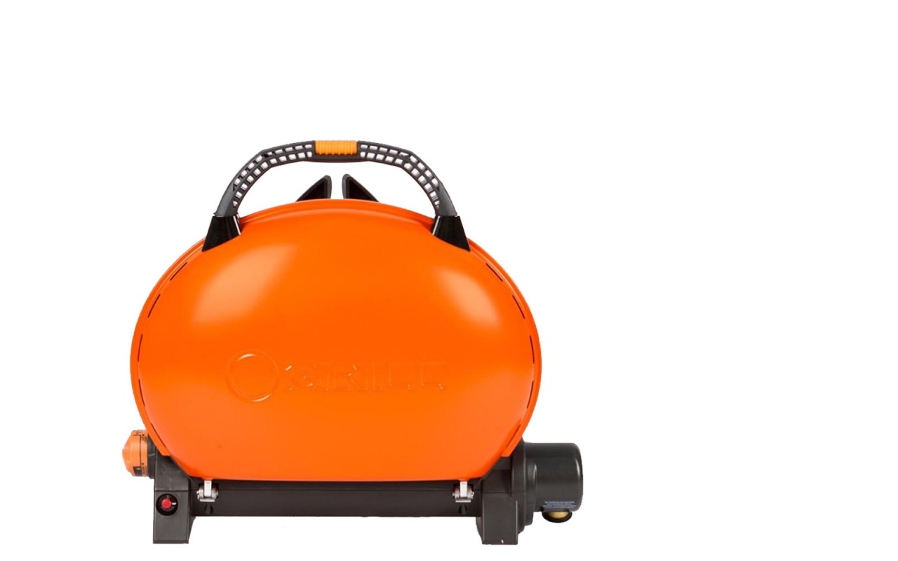 Портативный переносной газовый гриль O-GRILL 500, оранжевый