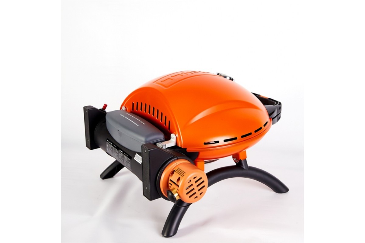 Портативный переносной газовый гриль O-GRILL 800T, оранжевый