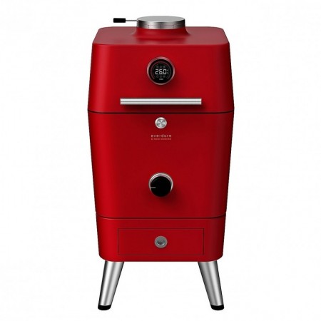 Угольный гриль Everdure 4K, красный