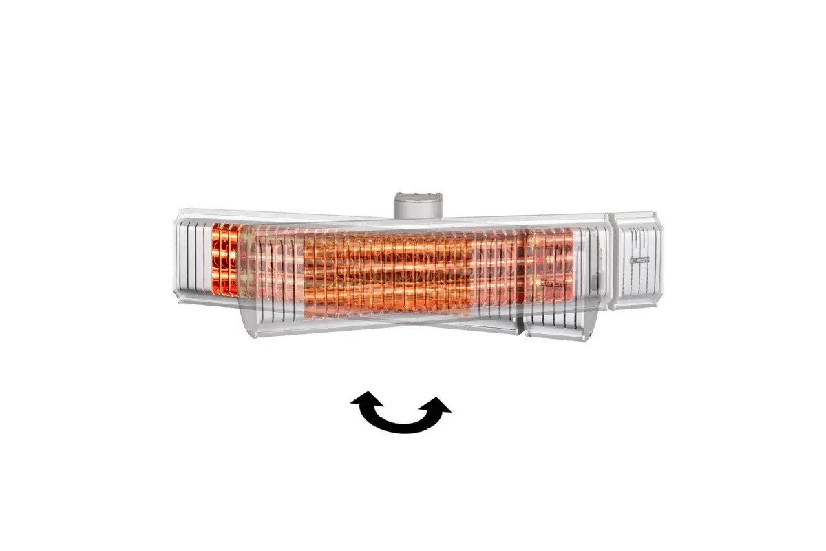 Подвесной обогреватель Eurom Golden 2000 Amber Smart Rotary Patioheater 334128