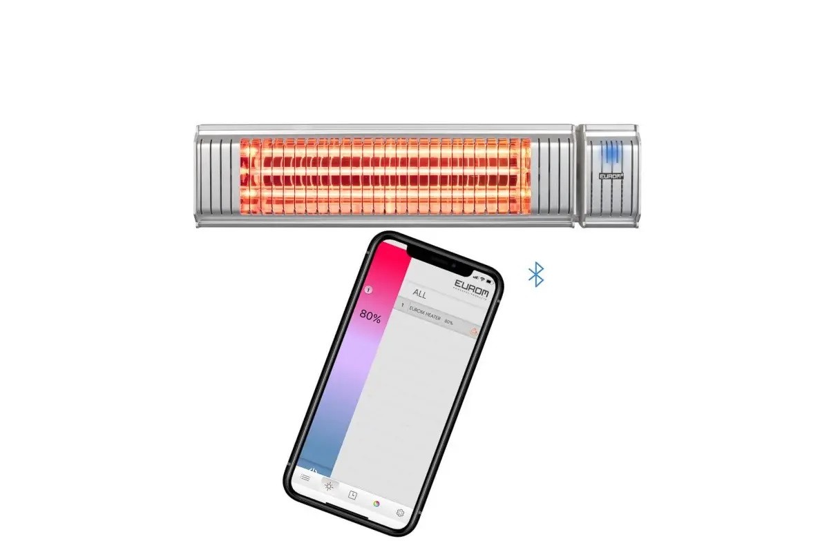 Подвесной обогреватель Eurom Golden 2000 Amber Smart Rotary Patioheater 334128