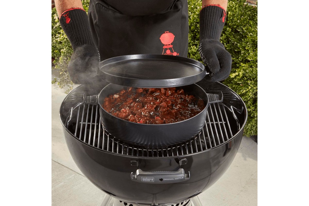 Голландская сковорода 2в1 Weber GBS 8857