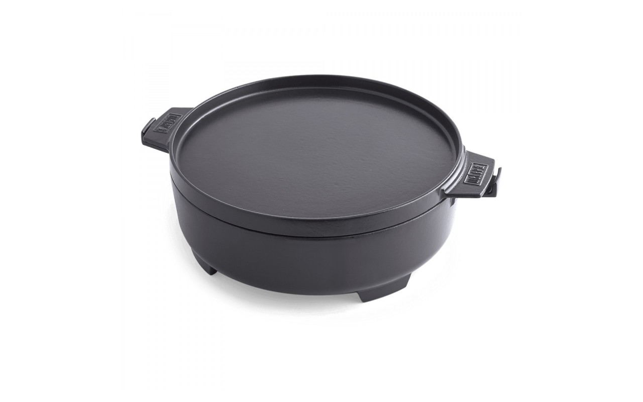 Голландская сковорода 2в1 Weber GBS 8857
