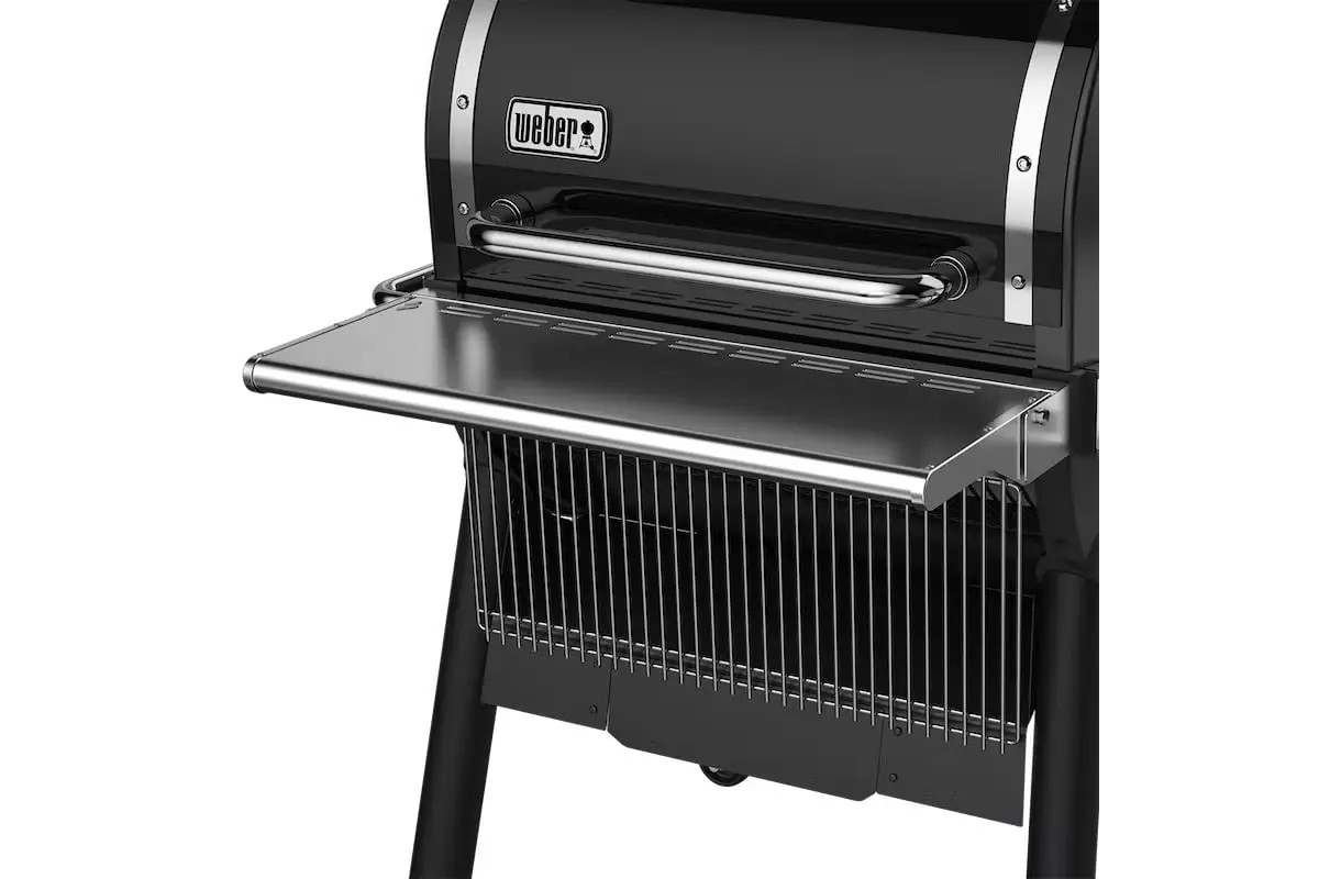 Складной передний столик для пеллетного гриля Weber SmokeFire из нержавеющей стали (ЕХ4) 7002