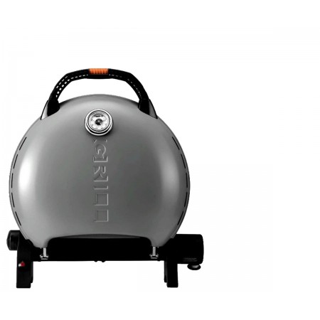 Портативний переносний газовий гриль O-GRILL 600T, срібло