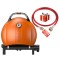 Портативний переносний газовий гриль O-GRILL 900, помаранчевий + шланг в подарунок!