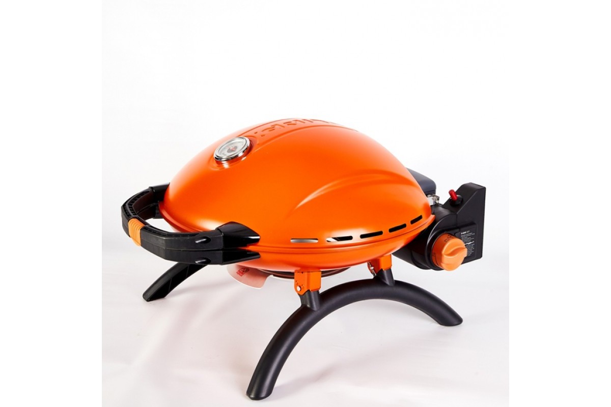 Портативний переносний газовий гриль O-GRILL 900, помаранчевий