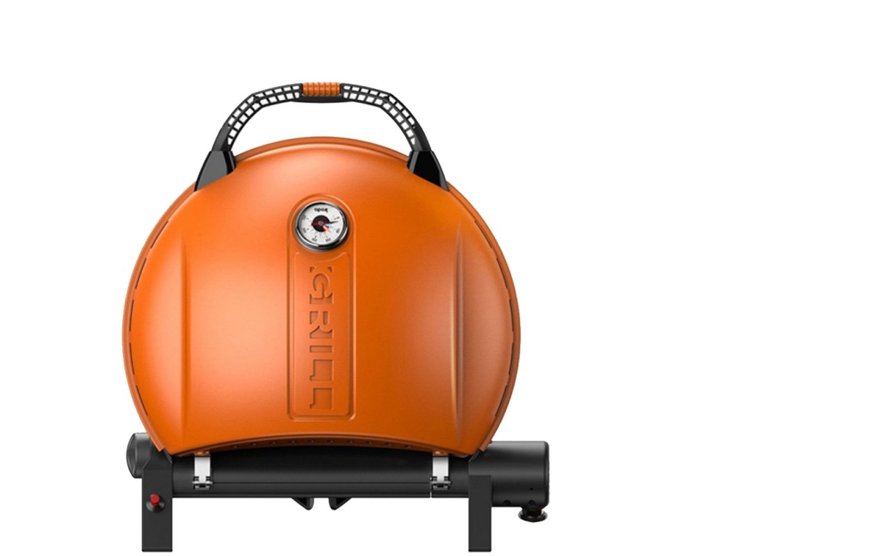 Портативний переносний газовий гриль O-GRILL 900, помаранчевий
