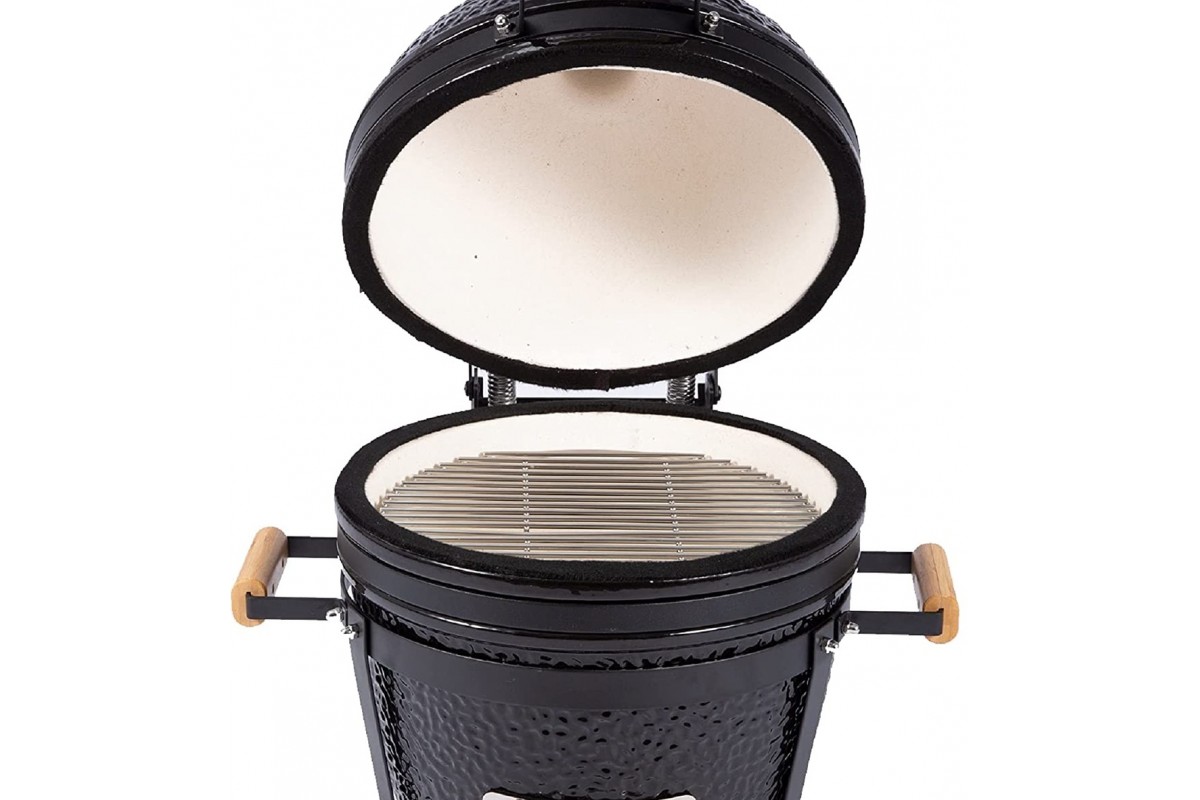 Средний керамический угольный гриль BergHoff черный 8500893