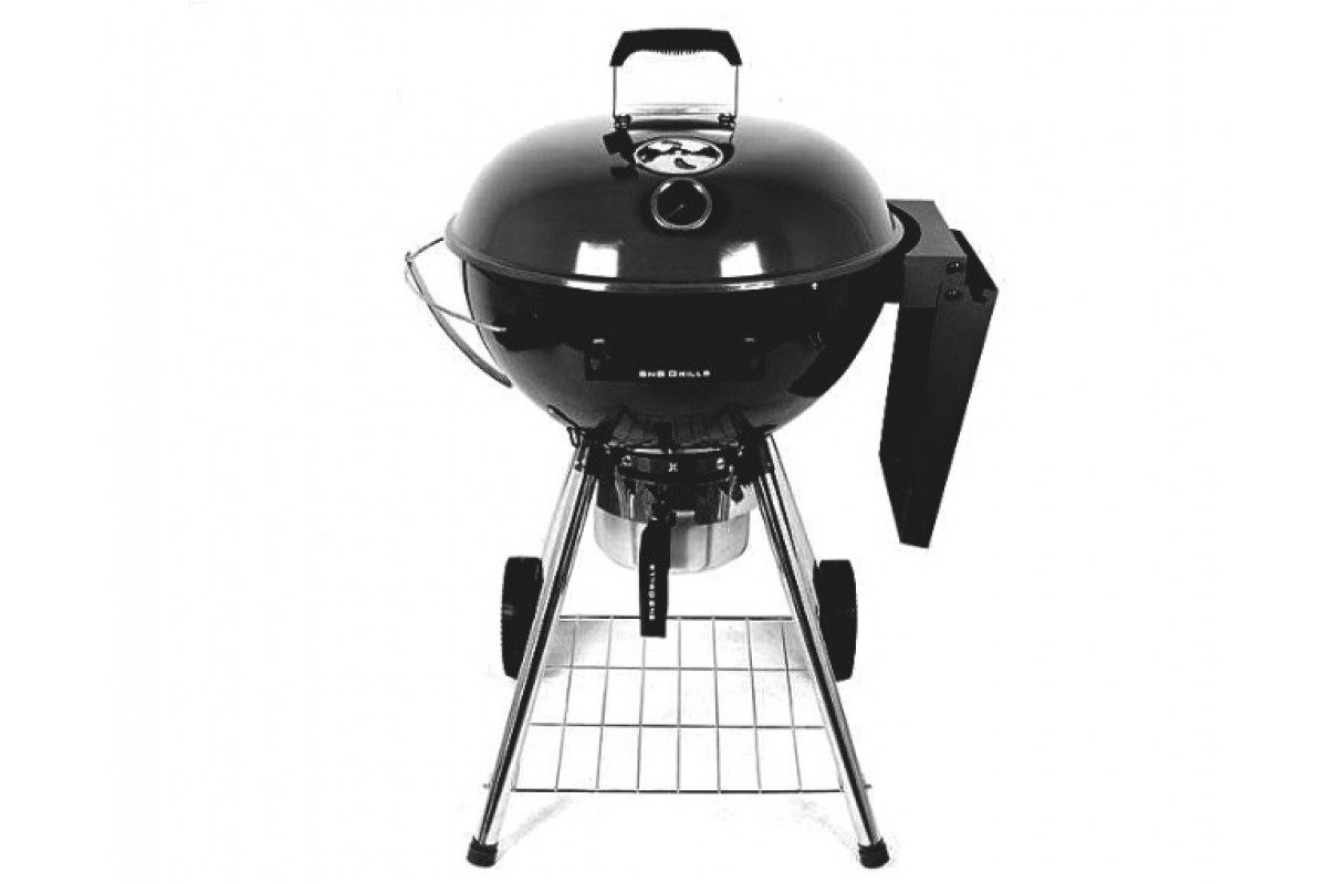 Угольный гриль Slow and Sear Original Kettle Grill 57 см + корзина Deluxe SNS-KET-1