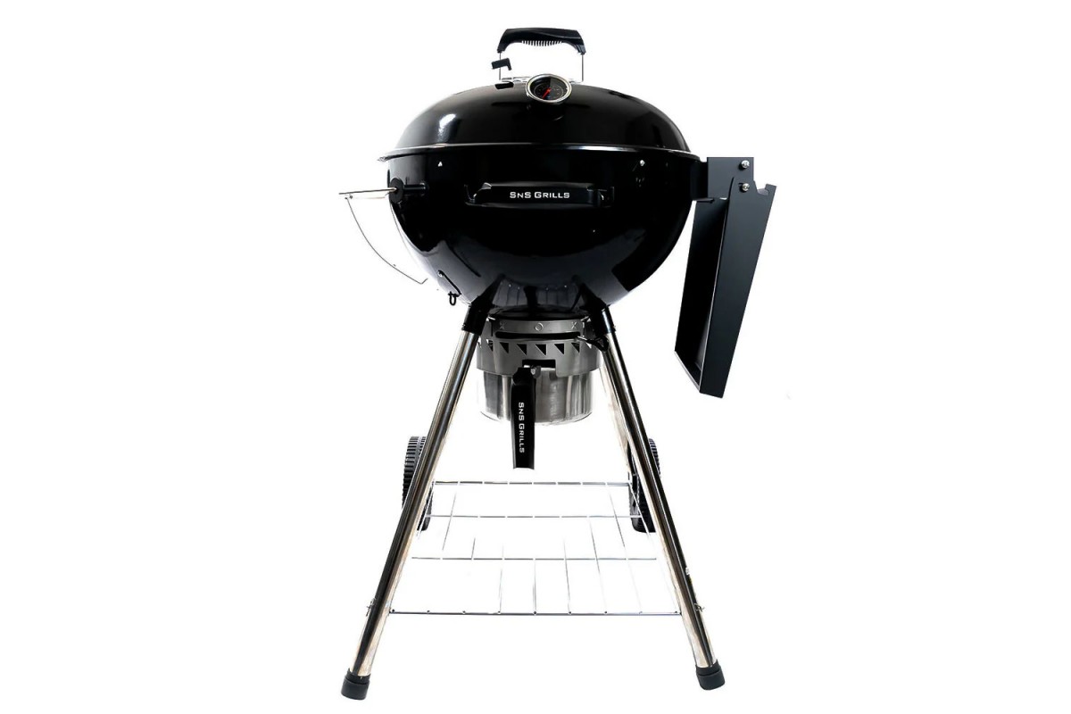 Угольный гриль Slow and Sear Original Kettle Grill 57 см + корзина Deluxe SNS-KET-1