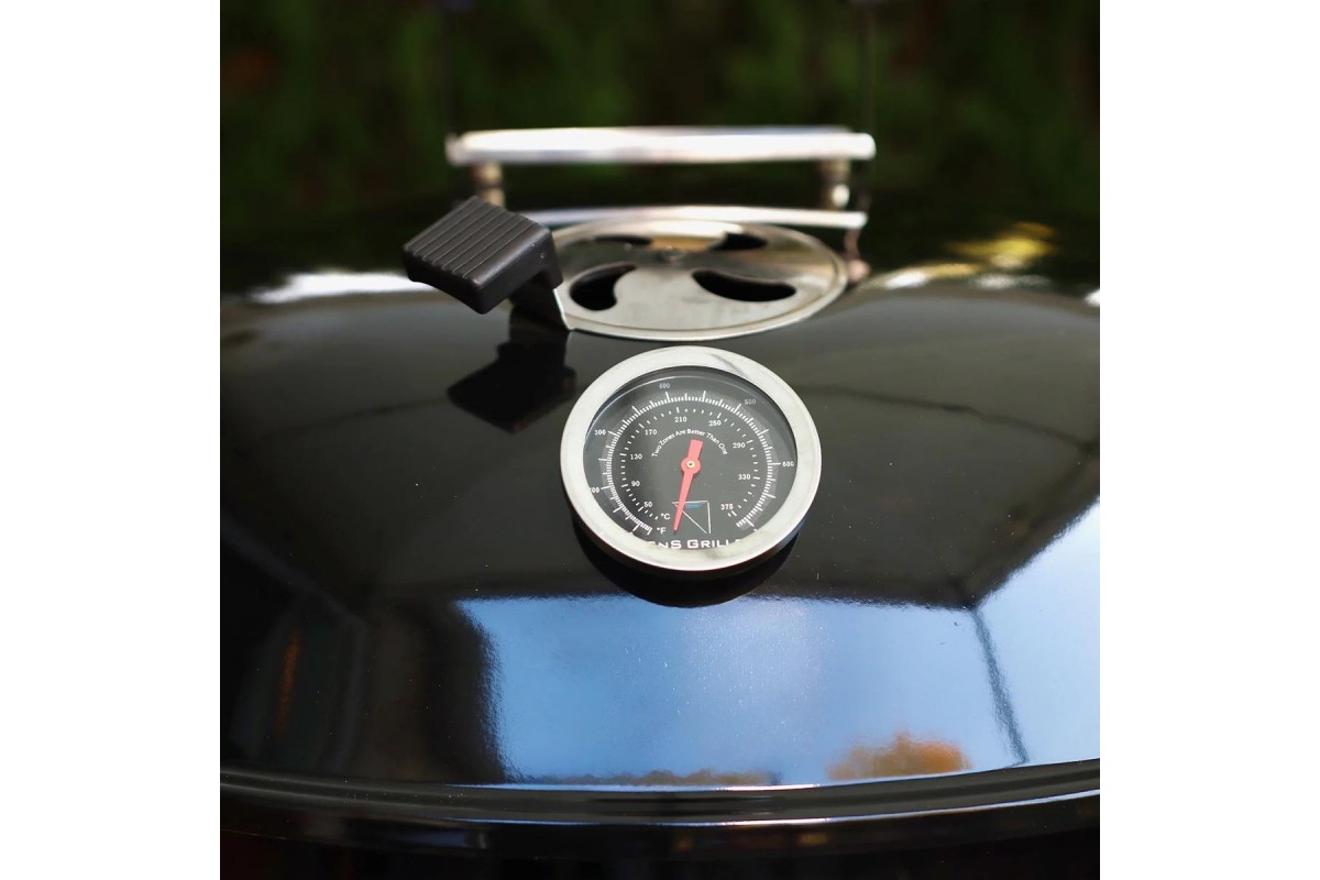 Угольный гриль Slow and Sear Original Kettle Grill 57 см + корзина Deluxe SNS-KET-1