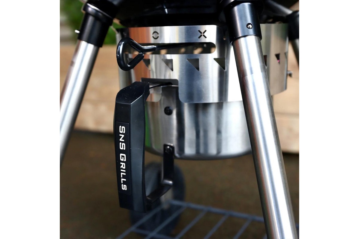 Угольный гриль Slow and Sear Original Kettle Grill 57 см + корзина Deluxe SNS-KET-1