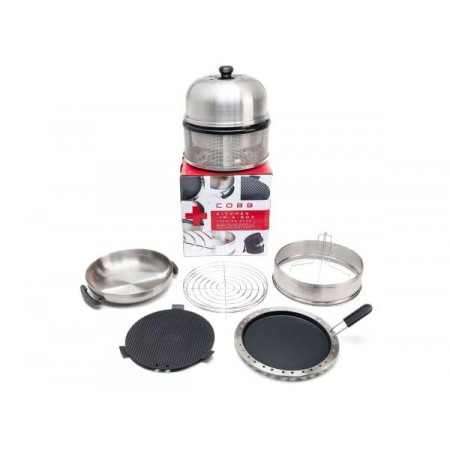 Портативный угольный гриль-кухня + чехол Cobb Kitchen In A Box