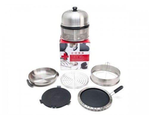 Портативный угольный гриль-кухня + чехол Cobb Kitchen In A Box