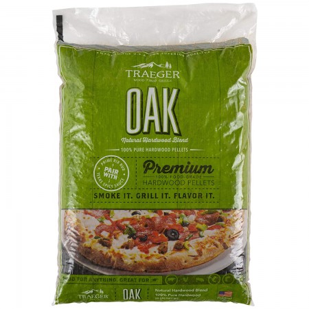Пеллеты для гриля Дуб 9кг (20л) TRAEGER PEL310