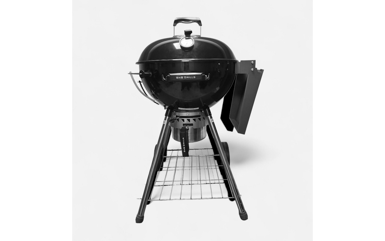 Угольный гриль Slow and Sear Original Kettle SnS 57см черный SNS-KET-1 ПРЕЗЕНТАЦИОННЫЙ