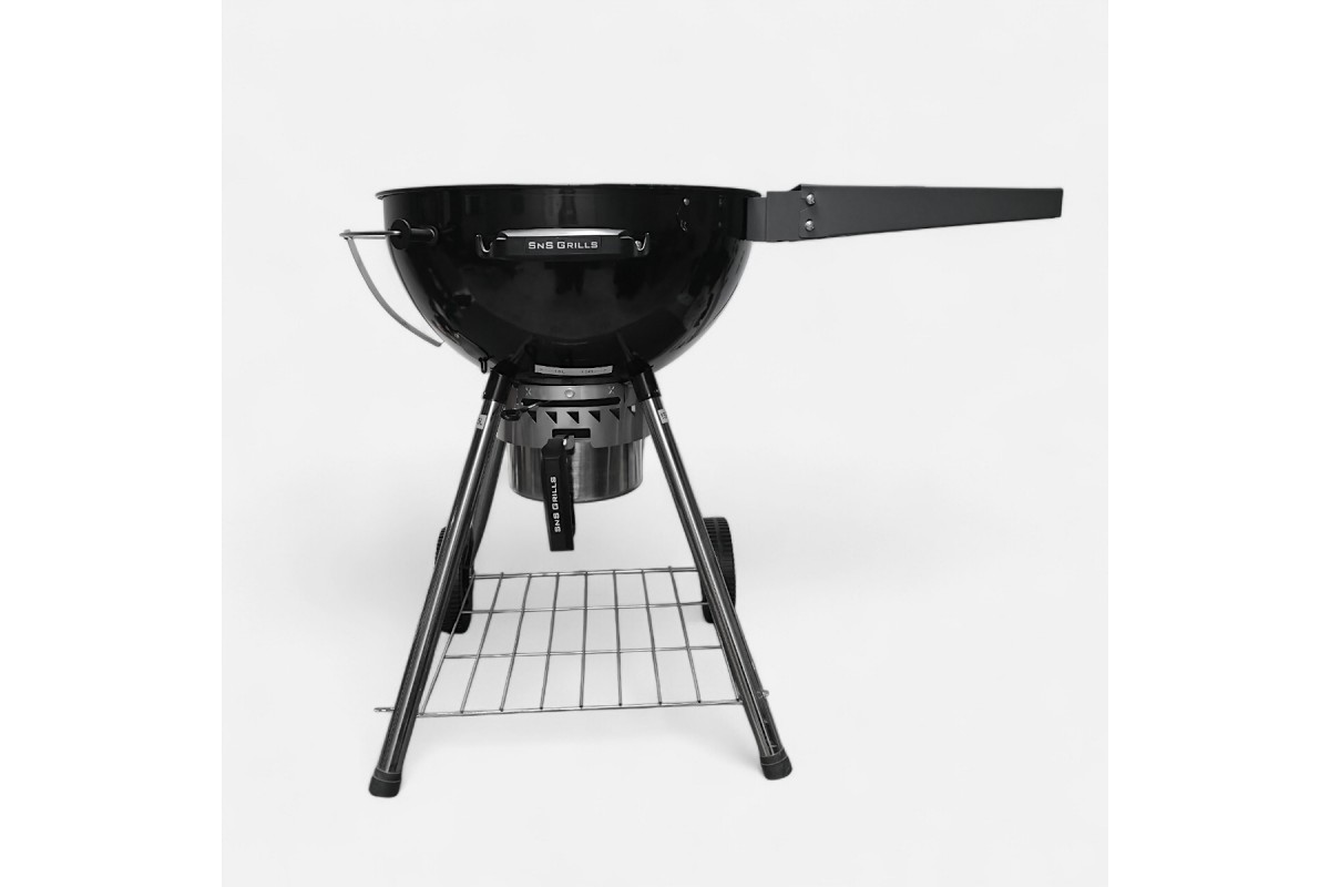 Угольный гриль Slow and Sear Original Kettle SnS 57см черный SNS-KET-1 ПРЕЗЕНТАЦИОННЫЙ