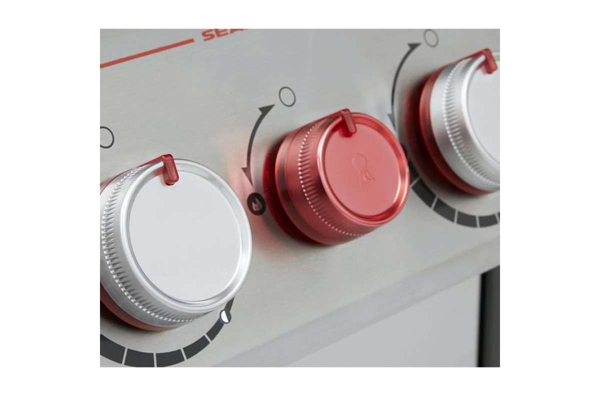 Газовый гриль Weber Genesis E-325s NEW, черный 35310075