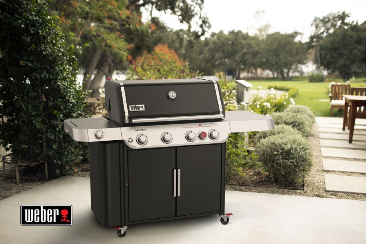 Газовый гриль Weber Genesis E-435 NEW, черный 36410075