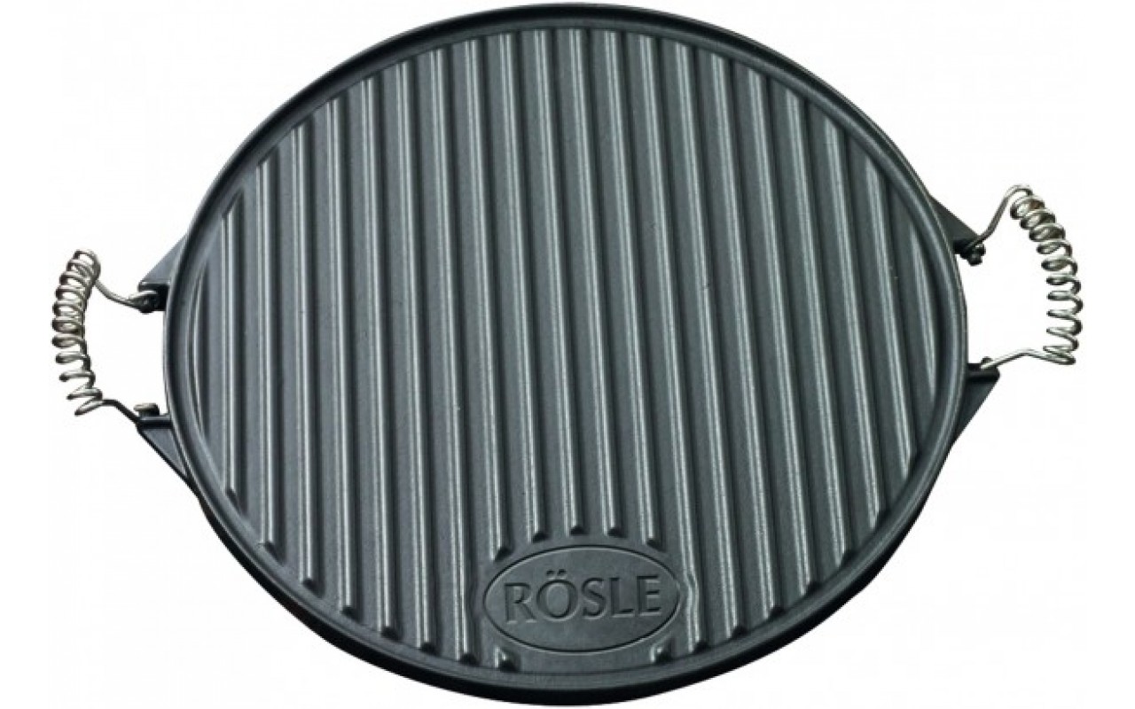 Круглая чугунная сковорода для гриля Rosle R25075