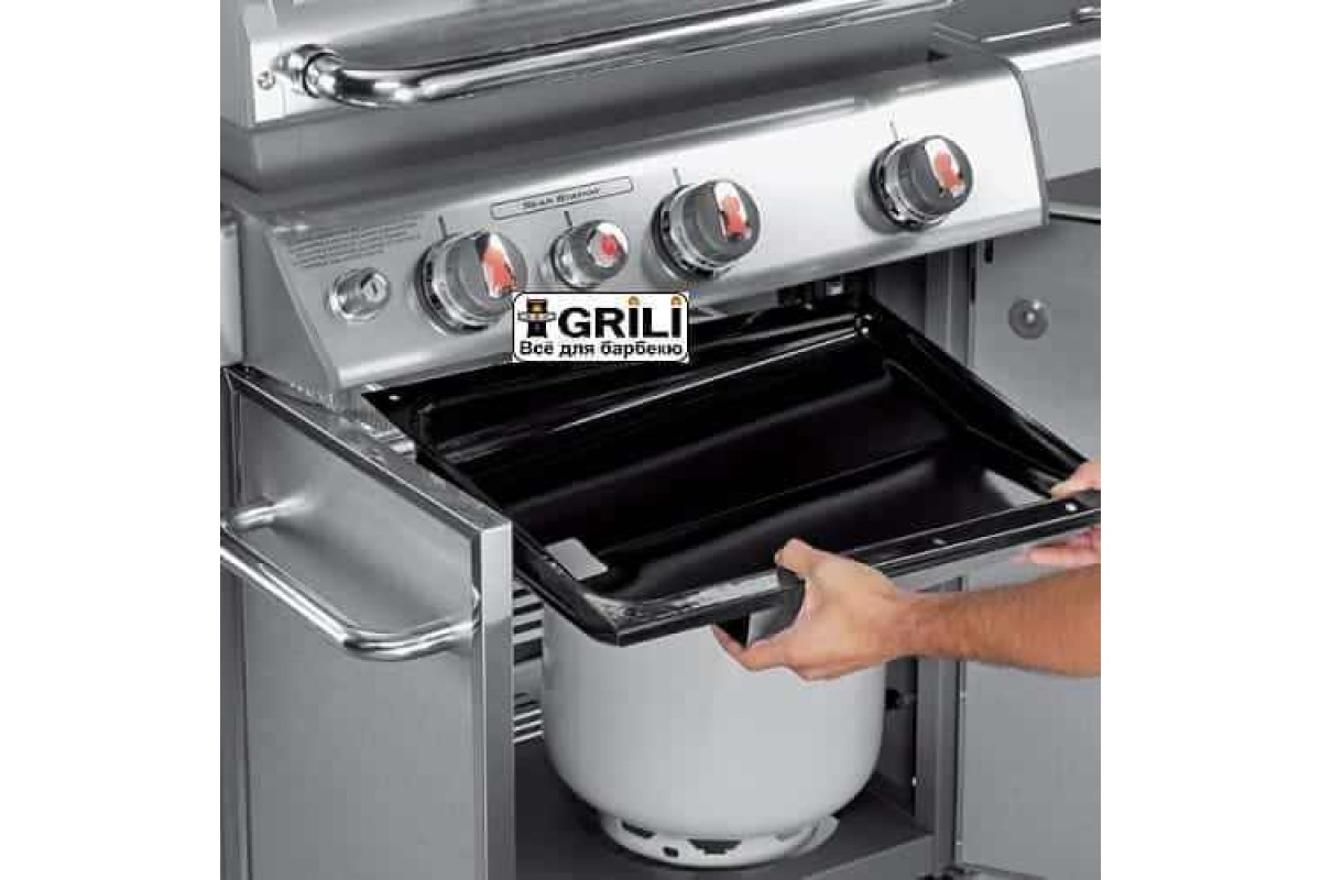 Гриль газовый Genesis S-330 металлик Weber 6570075