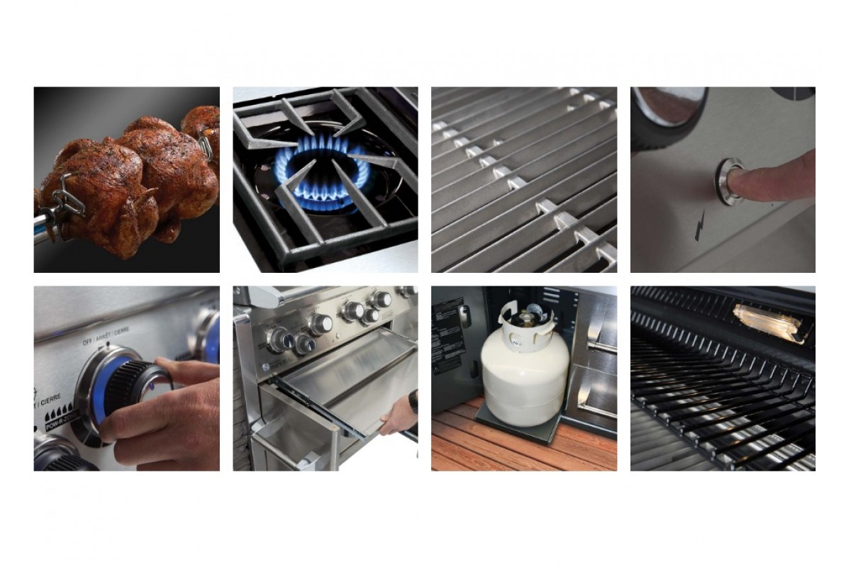 Встраиваемый газовый гриль Imperial XLS BroilKing 997483 957483